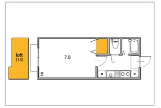 カリーノ【1階】の間取り