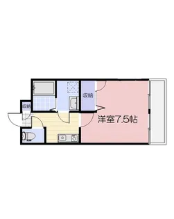 アベニュー大供【3階】の間取り