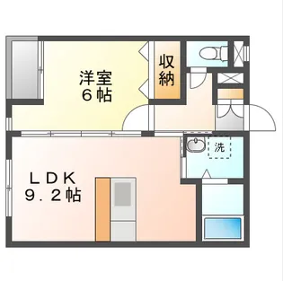スカイヒルズⅡ【1階】の間取り