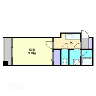 highs top表町【4階】の間取り