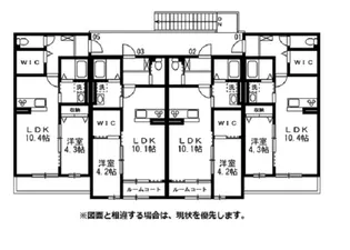 仮)万成西町アパート【2階】の間取り