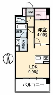プレミア ステーション 西口【7階】の間取り