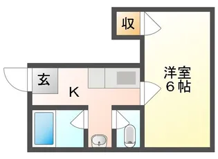 黒住ビル【3階】の間取り