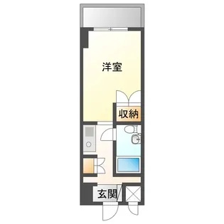 アルファ大供【2階】の間取り