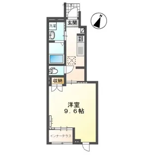 フロード・N【1階】の間取り