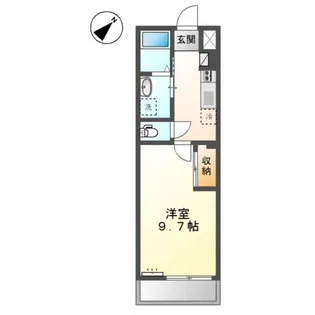 スカイコート【2階】の間取り