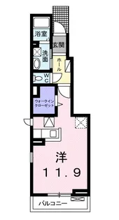 カサラン【1階】の間取り
