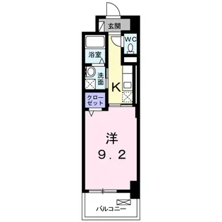 オンフォレスト芳泉【3階】の間取り