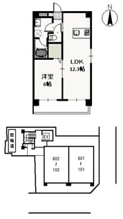 Saison clair【3階】の間取り