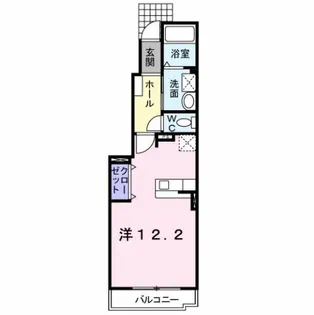 メゾン♪フォルテ【1階】の間取り