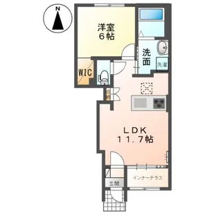 オータムめぐみⅢ【1階】の間取り