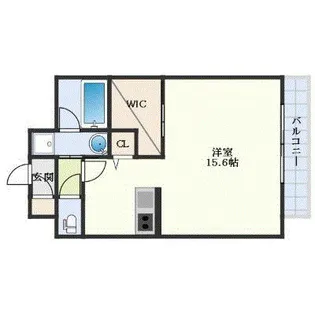 N・O医大南【3階】の間取り