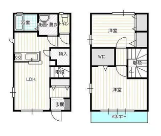 エアフォルクⅢの間取り