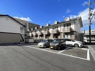 ラックハイツ国富A【2階】の外観