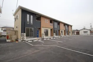 岡山県岡山市中区八幡【テラスハウス】の外観