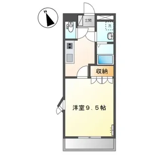 Hearty Residence【2階】の間取り