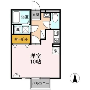 虹の奏音【1階】の間取り