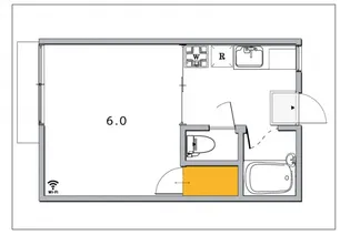 メゾンハゴロモ【1階】の間取り