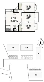 シティクレスト C【2階】の間取り