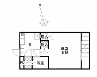 パル81【3階】の間取り