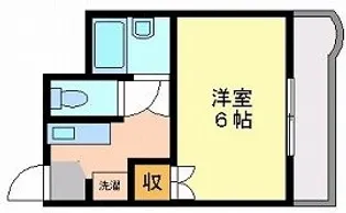 セントフォレスト後楽園【4階】の間取り