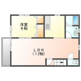 ショパン【2階】の間取り