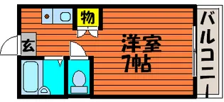 エステートタカツキ【2階】の間取り