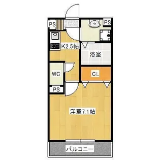 Prestige SHIMADA【1階】の間取り