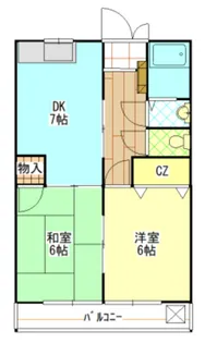 チェリーハウス【2階】の間取り