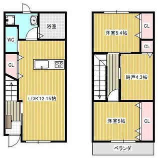 アーバンガーデンの間取り