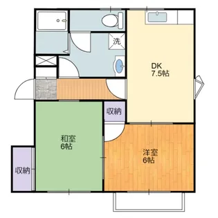 メゾン・エスプラネード【2階】の間取り