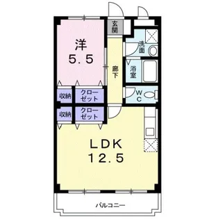 マンションエトランゼ【3階】の間取り