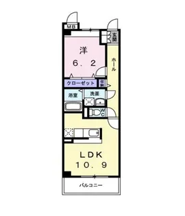 パラッツォ津島【2階】の間取り