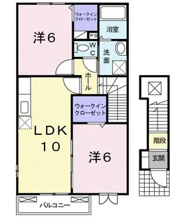 オリーブ【2階】の間取り