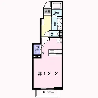 セレッソ【1階】の間取り