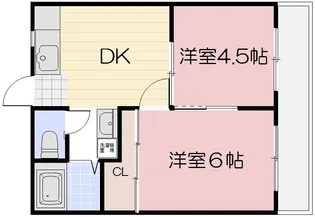 メゾンMK神田【2階】の間取り