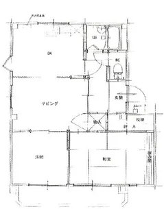 寿マンション【1階】の間取り