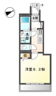ベル・ソレイユ【1階】の間取り