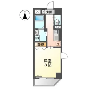 グラン ソート 柳町【9階】の間取り