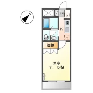 アルカディア【2階】の間取り