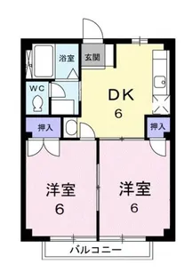 ハートランドA【2階】の間取り