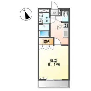 ハイムアンシャンテ【1階】の間取り