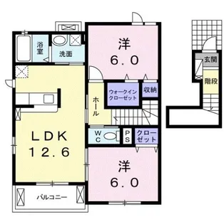 リアン 3【2階】の間取り