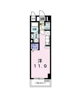 Cuore【3階】の間取り