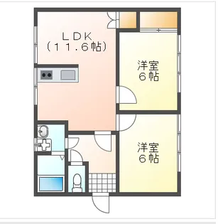 岡山県岡山市東区可知3丁目【一戸建】の間取り