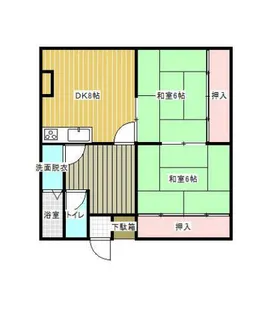 A-21平和町ビル.I【3階】の間取り