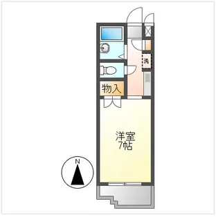 アルファ西古松 【2階】の間取り