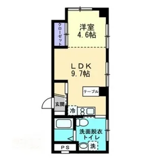 第二新和ビル【2階】の間取り