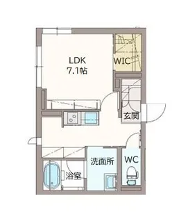 シャーメゾンGrand七日市【1階】の間取り