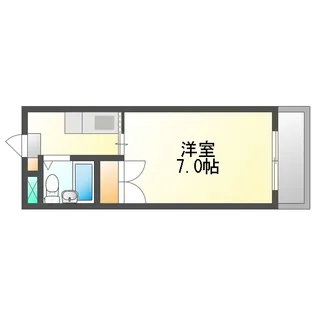 RMハイツ【2階】の間取り